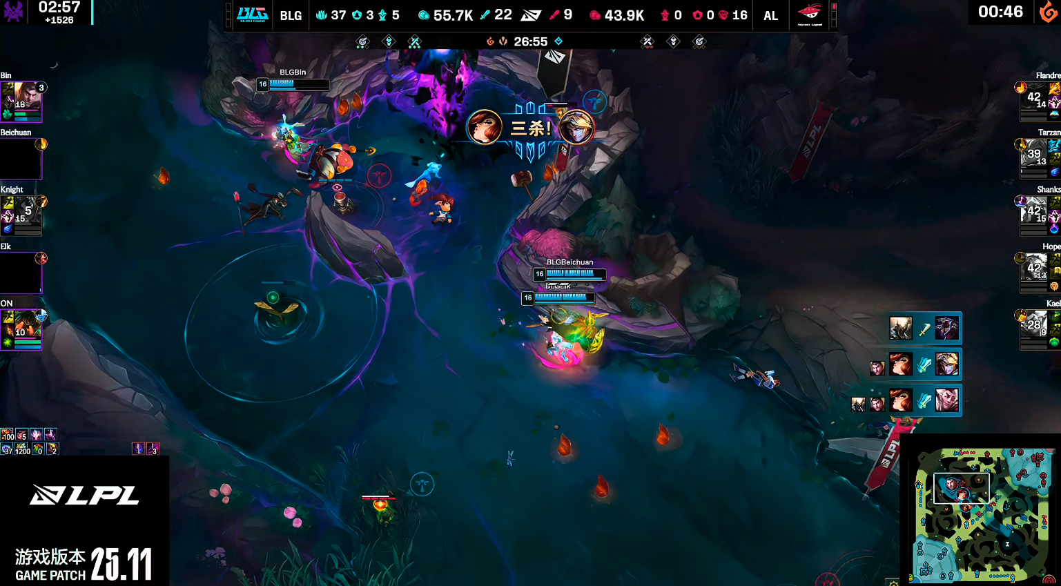 开云体育入口-包含100T翻盘BLG，Inspired开启传奇时刻鏖战多局2025世界赛，点燃全场激情的词条