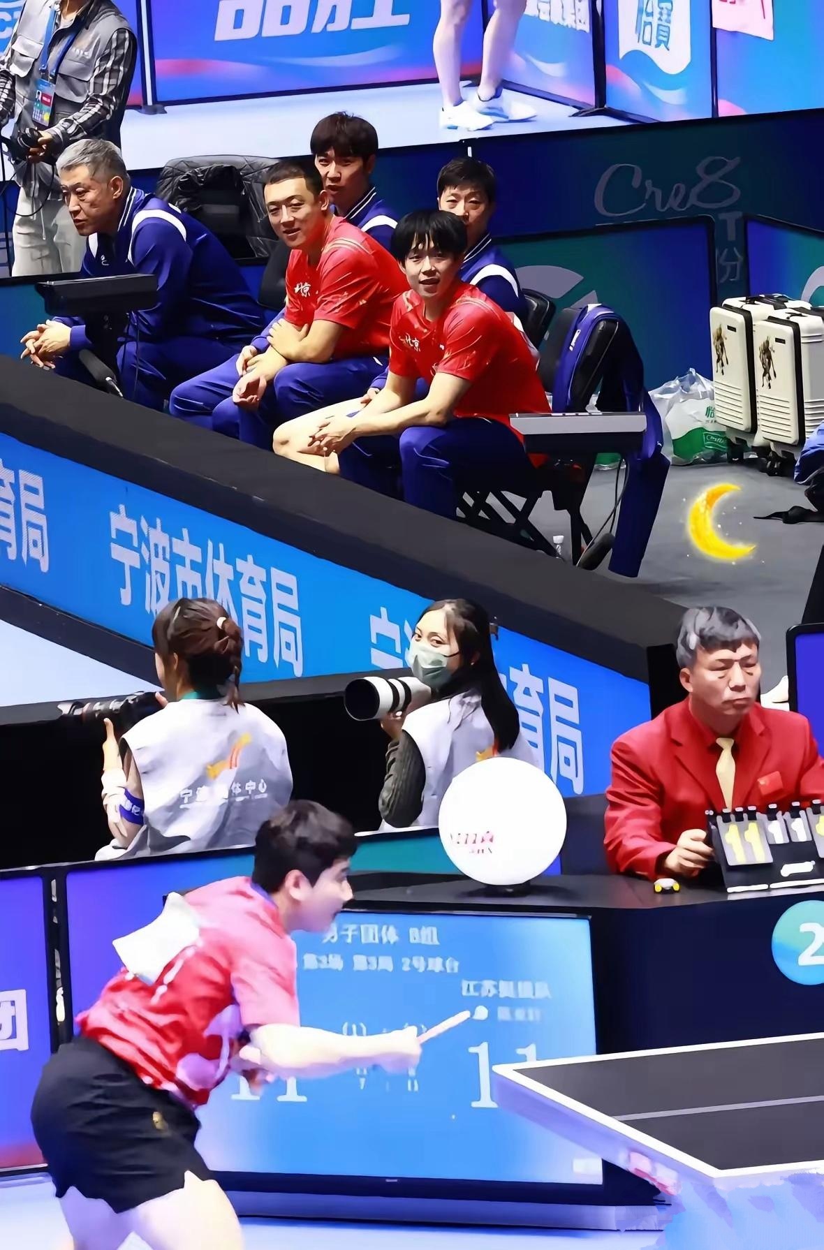 中国队横扫韩国队，马龙统治全场